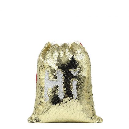 SACK - SEQUIN gold (40x30cm)