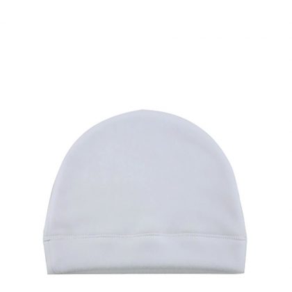 Fleece Baby Hat (Medium) ultra-soft and light - White