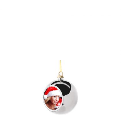 XMAS - BALL 6cm/SILVER