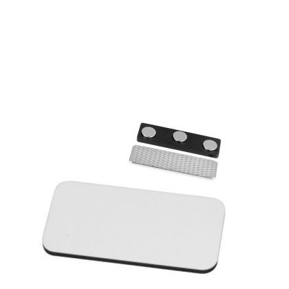 NAME BADGE -HB with magnet RECT.BIG    -3.7x7.5cm