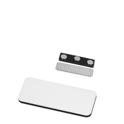 NAME BADGE -HB with magnet RECT.MIDDL-3.2x7.6