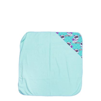 Baby Towel  80x80cm (Hooded) GREEN Light super-soft 100% cotton