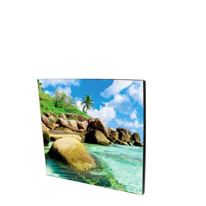 WOODEN PHOTO PA.- GLOSS WH.- 70x70