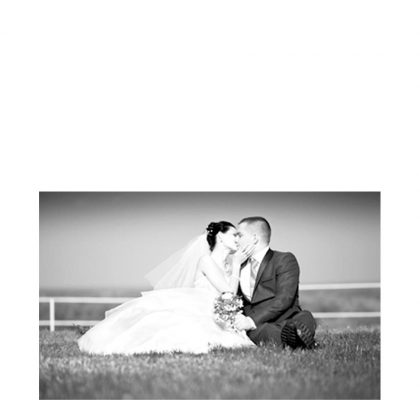 METAL PHOTO PANEL- GLOSS SILVER -76.2x101.6