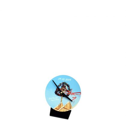 CLOCK (HB) DESKTOP - 10cm ROUND