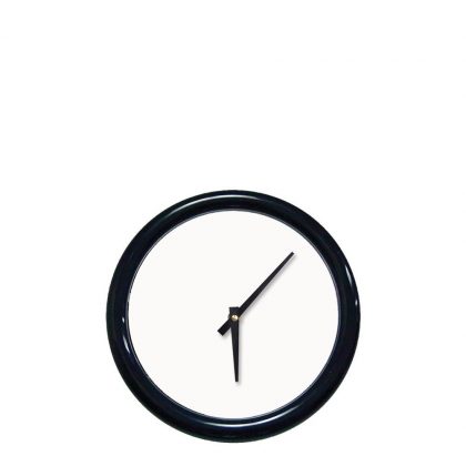 WALL CLOCK (BL.Frame+Lense) WH.ALU.diam.20.64