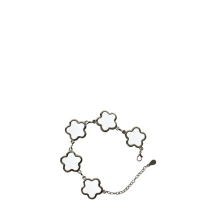 BRACELET Chained with 5 Flowers