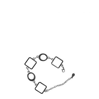 BRACELET Chained with 3 Diamonds