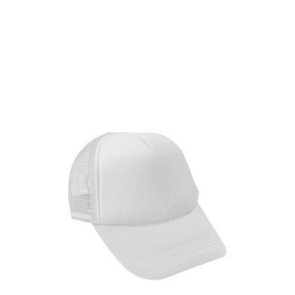 CAP with mesh (ADULT) WHITE