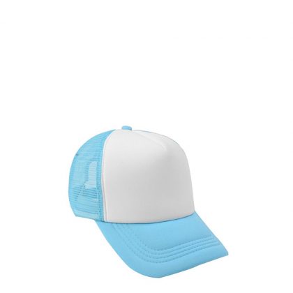 CAP with mesh (ADULT) BLUE LIGHT
