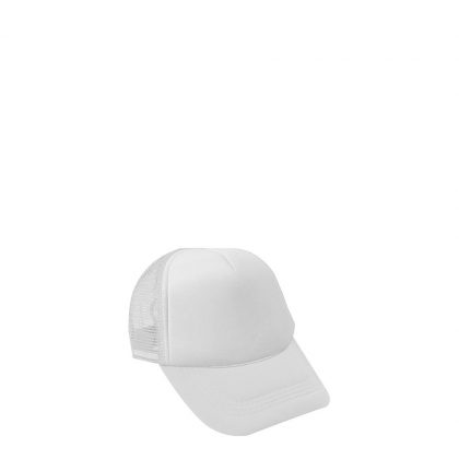 CAP with mesh (KIDS) WHITE