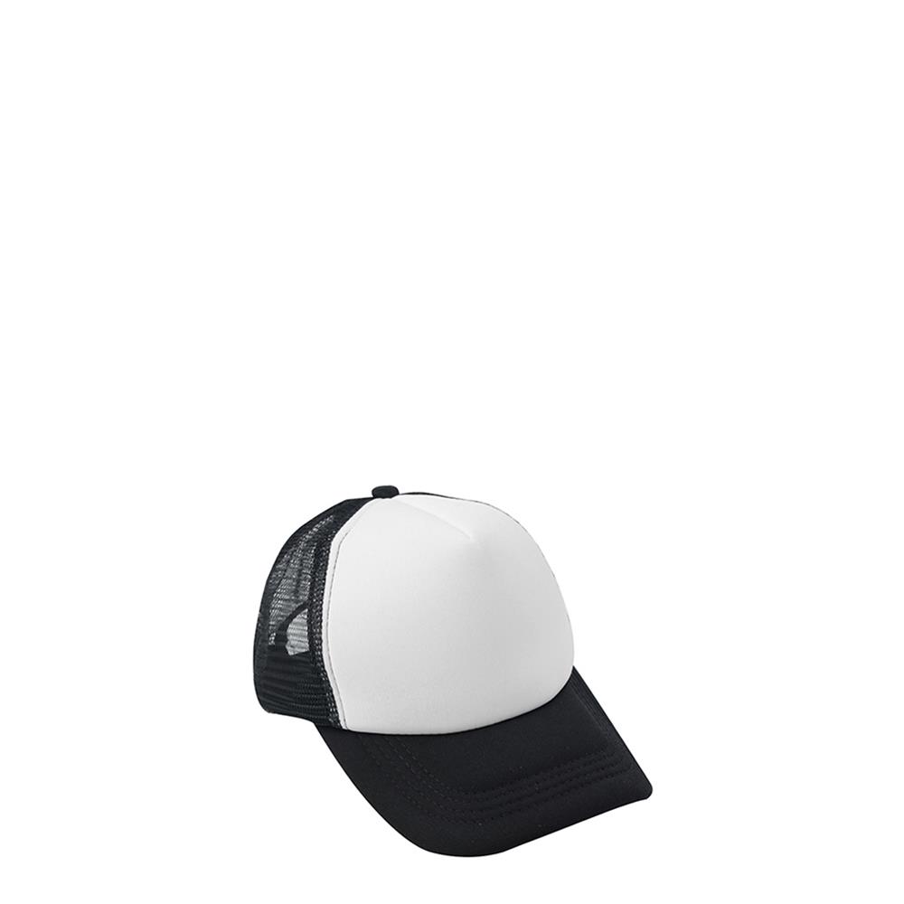 CAP with mesh (KIDS) BLACK CAP with mesh (KIDS) BLACK