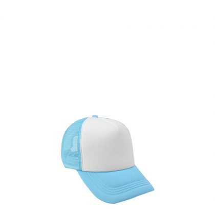 CAP with mesh (KIDS) BLUE LIGHT