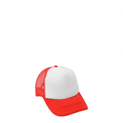 CAP with mesh (KIDS) RED