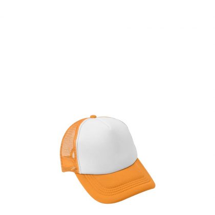 CAP with mesh (KIDS) ORANGE