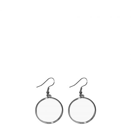 EAR RING - METAL (Zinc-Alloy) round