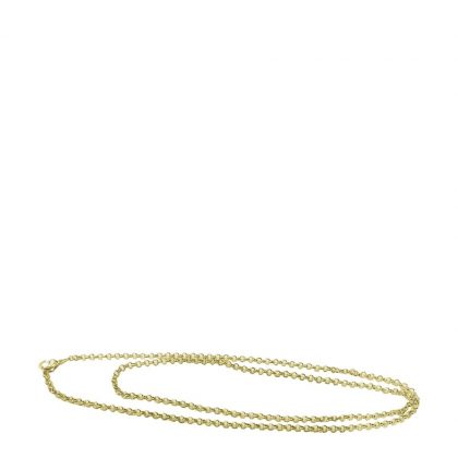 TAG CHAIN metal 70cm GOLD