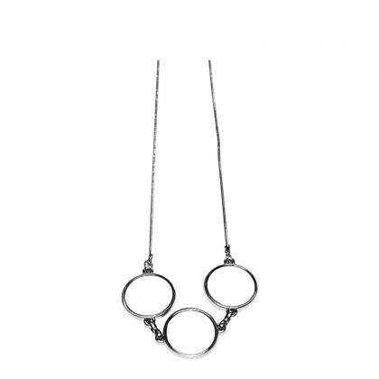 NECKLACE (METAL) 3 CIRCLES