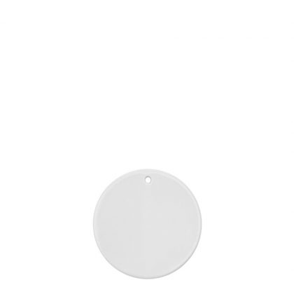ORNAMENT CERAMIC with Hole - ROUNT 3"