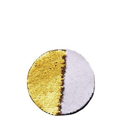 ROUND ADHESIVE sequin (GOLD) D.19cm