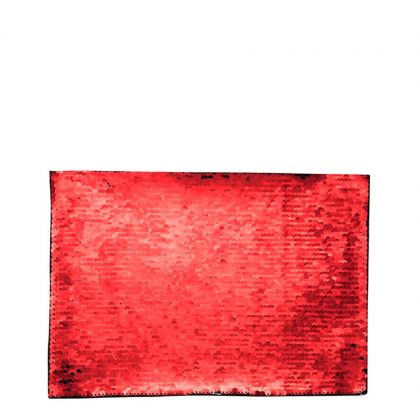 RECTANGLE ADHESIVE sequin (RED)21x28cm