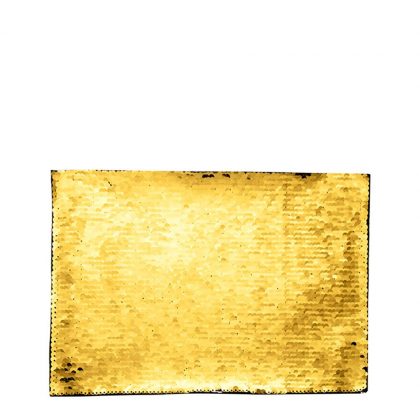 RECTANGLE ADHESIVE sequin (GOLD)21x28cm
