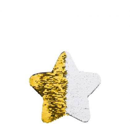 STAR ADHESIVE sequin (GOLD) 18x18cm