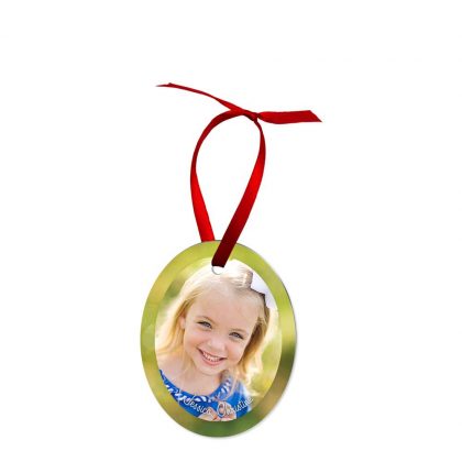 ORNAMENTS ALUMINUM - OVAL