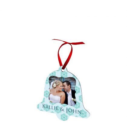 ORNAMENTS ALUMINUM - XMAS BELL
