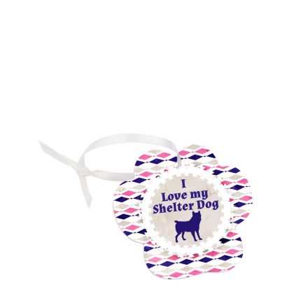 ORNAMENTS ALUMINUM - PAW PRINT