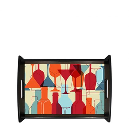 Service Tray (Black) 35.24x45.4cm Service Tray (Black) 35.24x45.4cm