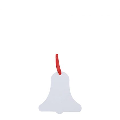 ORNAMENT PLASTIC HPP (BELL) 2-sided 3"