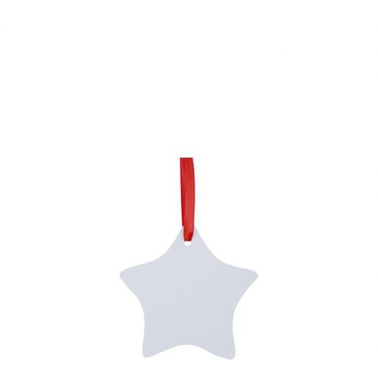 ORNAMENT PLASTIC HPP (STAR) 2-sided 3"