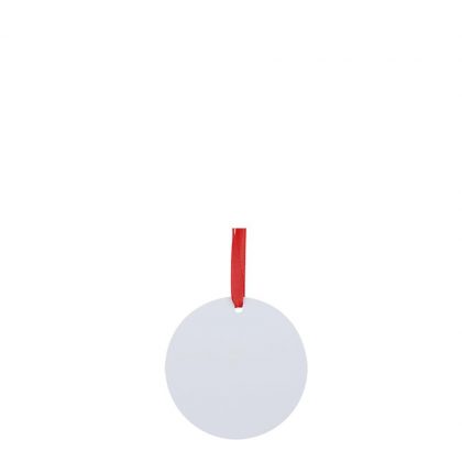 ORNAMENT PLASTIC HPP (ROUND) 2-sided 3"