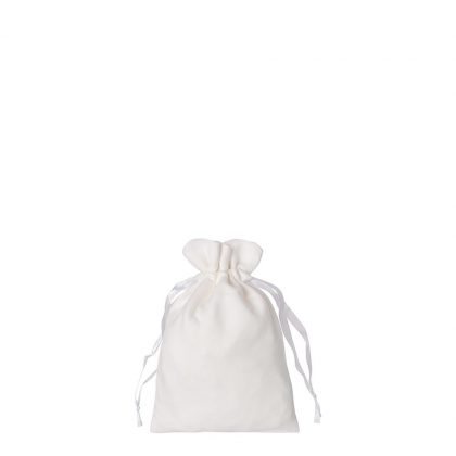 DRAWSTRING BAG double-sided plush  9x14cm