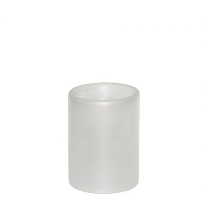 CANDLE HOLDER - CLASS FROSTED (Diam.7.5x10cm)