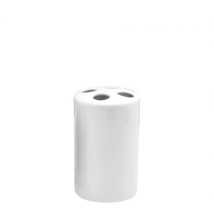 TOOTHBRUSH holder - CERAMIC white