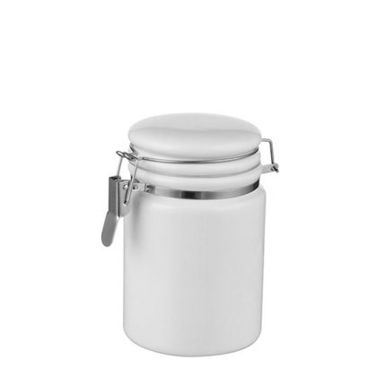 CERAMIC STORAGE JAR 14oz with BALE CLOSURE
