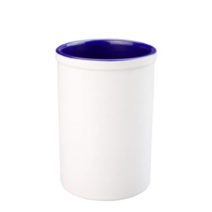 PENCIL HOLDER - CERAMIC/16oz-BLUE
