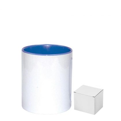 PENCIL HOLDER - CERAMIC/11oz-BLUE CAMB.(+box)