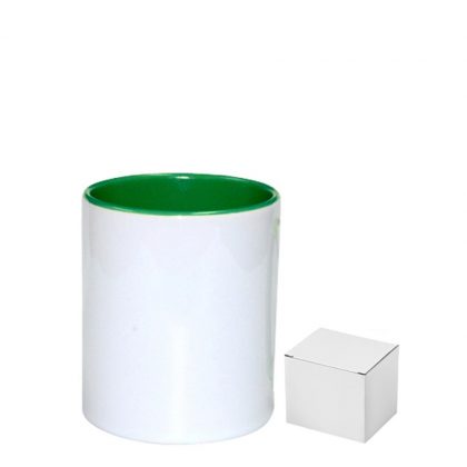 PENCIL HOLDER - CERAMIC/11oz-GREEN     (+box)