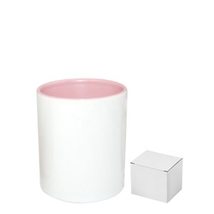 PENCIL HOLDER - CERAMIC/11oz-PINK      (+box)