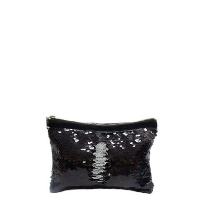 HANDBAG sequin (BLACK) 19.5x14.5