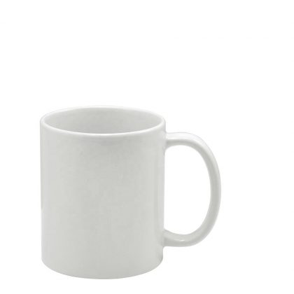 Mug White (Gloss) 11oz. with Bottom Coating