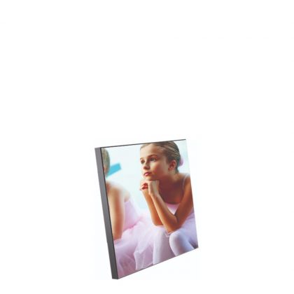 WOODEN PHOTO PA.- GLOSS WH.- 20.3x20.3