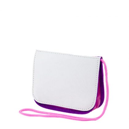 KIDS - NECK POUCH - Peach & Purple