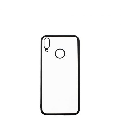 HUAWEI case (Y7 Prime 2019) TPU BLACK with Alum. Insert