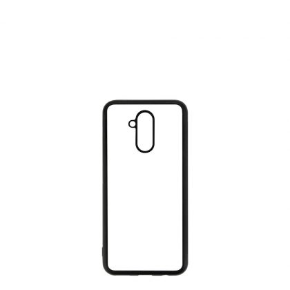 HUAWEI case (MATE 20 Lite) TPU BLACK with Alum. Insert