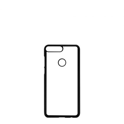 HUAWEI case (Y7 Prime 2018) TPU BLACK with Alum. Insert