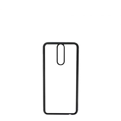 HUAWEI case (MATE 10 Lite) TPU BLACK with Alum. Insert